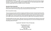 Operation Turkey Fayetteville  by Operation Turkey (North Carolina)