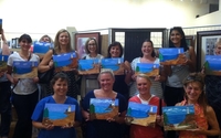 Oct 6th First Friday Art Walk downtown Ocala  by Artist Hub of Ocala