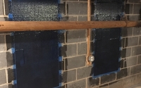  Carbon fiber reinforcements for foundation cracks  by A Graf & Son