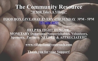 Village Family FREE FOOD, Clothes Clothes and more Giveaway  by Village Family