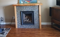 fireplace surrounds by Larry Poirier Construction ltd.