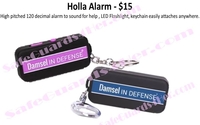 Alarm (personal) - Holla Alarm by Safe Guards 4 Her