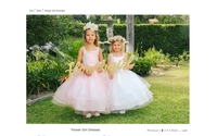 Bridal gowns, mothers of the wedding dresses, Bridesmaids, flower girls custom veils by Barb's Bridal