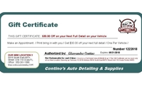 Contino's Auto Detailing  by CONTINO'S PRESSURE  WASHING  & AUTO  DETAILING SERVICES 