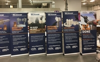 Pop-up Trade show displays by PosterTech Group