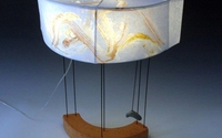 Fine art/mixed media and mixed metal jewelry/ mixed media artful illumination by liz pagano