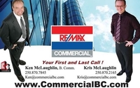 28+ Year Real Estate Commercial Sales, Leasing Veteran! by Ken McLaughlin, B. Comm.  MCL Real Estate Group, McLaughlin Comercial Group, RE/MAX Kelowna