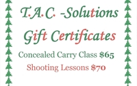 Gift Certificates by TAC-Solutions