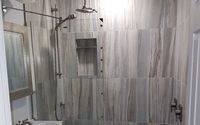 bathroom make overs  by Larry Poirier Construction ltd.