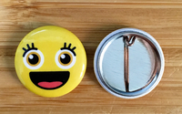 Custom Pin Back Buttons by Just Buttons
