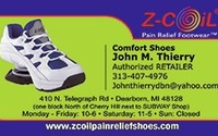 Z Coil Pain Relief Footwear by Z Coil Comfort Shoes