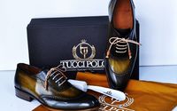 TucciPolo Mens Handmade Wingtip Oxford Style Brogues Green Luxury Shoe by Tucci Polo Inc