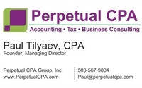 Business and Individual Taxes by Perpetual CPA