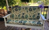 Patio Swing Cushions by Custom Sewing by Sandy