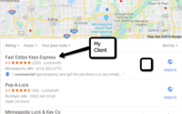 Google 3 Pack Visibility by Micro Business Specialist Internet Marketing Services