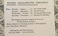 Etiquette Workshops for Children by Etiqueta Excellence Manners
