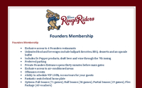 Founders Season Ticket Plans by Frisco RoughRiders
