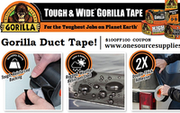 GORILLA TAPES AND GLUES by One Source Industrial Supplies