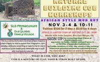 cob building by SLO Permaculture Guild