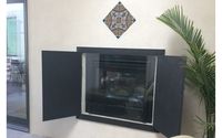 Fireplace doors by Salteydogg Metal Fab
