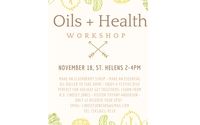 Oils & Health Workshop by Lindsey Jones, RD 