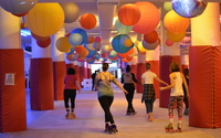 Adult Roller Skate & Dance/Skate Classes by SKATEROBICS Roller Skating Classes In-Person and Live Online 