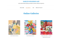 Web Site Design - Darleen Wilkerson Art by L&S Marketing, Inc.