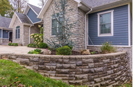 Retaining walls by Thrasher Landscape, Inc. Serving Bloomington, IN