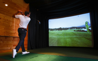 Indoor Golf Simulator by Bristol Harbour
