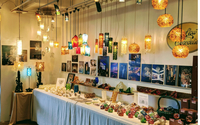 Custom Glass Lighting (and Tabletop gifts) by Goldenflow Glassworks, Inc. dba Galena Glass
