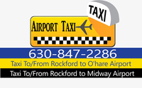 Taxi To/From Rockford from/to O’hare Midway Airport by St Charles Taxi Shuttle