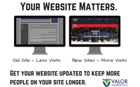 Website Design as low as $550 by Valor Marketing LLC
