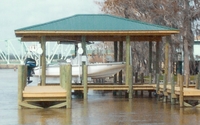 Boathouse by Ferrill's Marine Construction