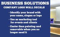 Company Logo Wall Decals by TDT Printing & Custom Decals