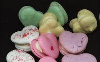Heart shape French Macarons by French Macarons to go LLC