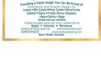 visual marketing by the Cape Cod Girl at Artistic Merit 