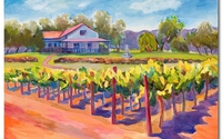 Kay Carlson Ciello Vineyards by Sausalito Art Galleries