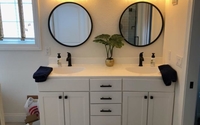 Bathroom remodel by Kegonsa Plumbing LLC