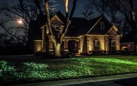 Low Voltage Landscape Lighting Installation by Real Turf Solutions