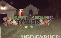 Birthday greeting  by Sign Gypsies Bryan-College Station