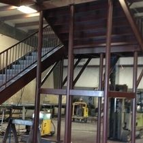 Custom stair and railings.  by NOVA Steel and Supply of KGW, Inc.