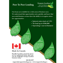Why get a business loan with us! by Eorganic Lending