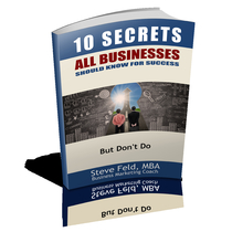 10 Secrets all Businesses Should Know for Success by Biz Coach Steve Feld