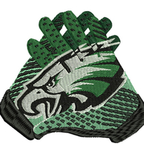 Eagles Gloves by Stitched in Faith