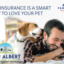 Pet Insurance by Jon Albert Insurance Agency- Farmers Insurance
