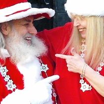 Mr. & Mrs. Psychic Santa by Tampa's best Psychic Reader, Entertainer & Teacher