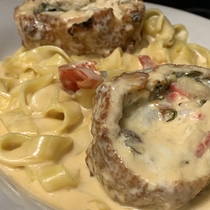 Chicken Rollantini  by Luigi's Italian Restaurant Elgin,Texas