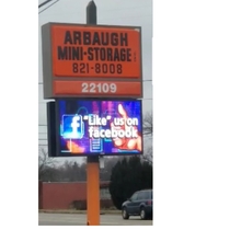 Get Your Name Up in Lights by Arbaugh Mini Storage