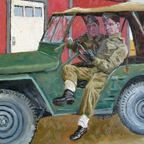 Commission that I'm working on. Still a ways to go by John Presseault, Toronto based Canadian artist 