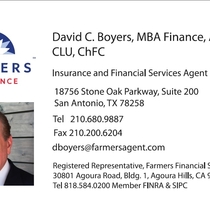 Insurance and Financial Services by David C Boyers 